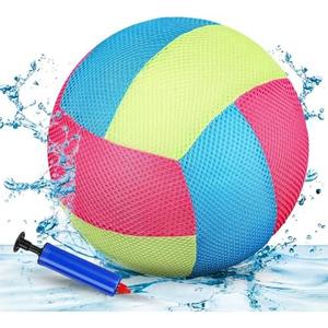 Pack Of 2 Threan 8.5 Inch Waterproof Volleyball with Sure Grip Technology Water Beach Pool Volleyball for Teens Adults Pool Game Outdoor and Indoor