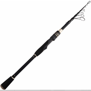 KastKing Blackhawk II Telescopic Fishing Rods, Graphite Rod Blanks, Durable Glass Tip, Floating Guides, 1pc Performance, EVA Handle 6ft 6in