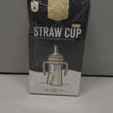 GROSMIMI Spill Proof no Spill Magic Sippy Cup with Straw with Handle for Baby and Toddlers, Customizable, PPSU, BPA Free 10 oz (Butter)