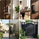High-Security 12 Digit Keypad Mechanical Door Lock - Keyless Entry, Mechanical Code Lock with Handle, Waterproof & Rustproof, No Battery, Easy to Install, BH-MDLS0020202