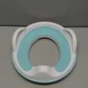 Jool Baby Potty Training Seat for Boys and Girls With Handles, Fits Round & Oval Toilets, Non-Slip with Splash Guard, Includes Free Storage Hook (Aqua)