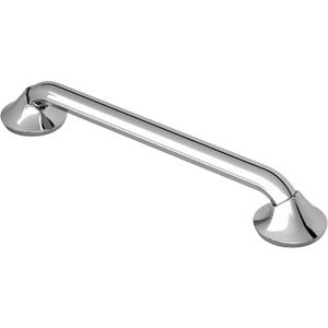 Moen YG2812CH Bathroom Safety 12-Inch Stainless Steel Transitional Bathroom Grab Bar, Chrome