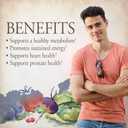 Garden of Life Organics Whole Food Multivitamin for Men, 120 Tablets, Vegan Mens Vitamins and Minerals for Health and Well-Being, Certified Organic Vegan Multi, BBD: 01/2028