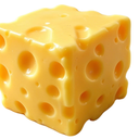 Cheese Squishy Stress Relief Original Sensory Food Squishy Stress Relief Fidget Toy Stress Balls for Adults (Yellow1PC)