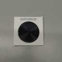 Two-Sided Magnetic Phone Ring Holder for MagSafe, Magnetic Cell Phone Grip Stand Finger Ring Kickstand Compatible with iPhone /17/16/15/14/13/12Pro Max Accessories (Black Metal)