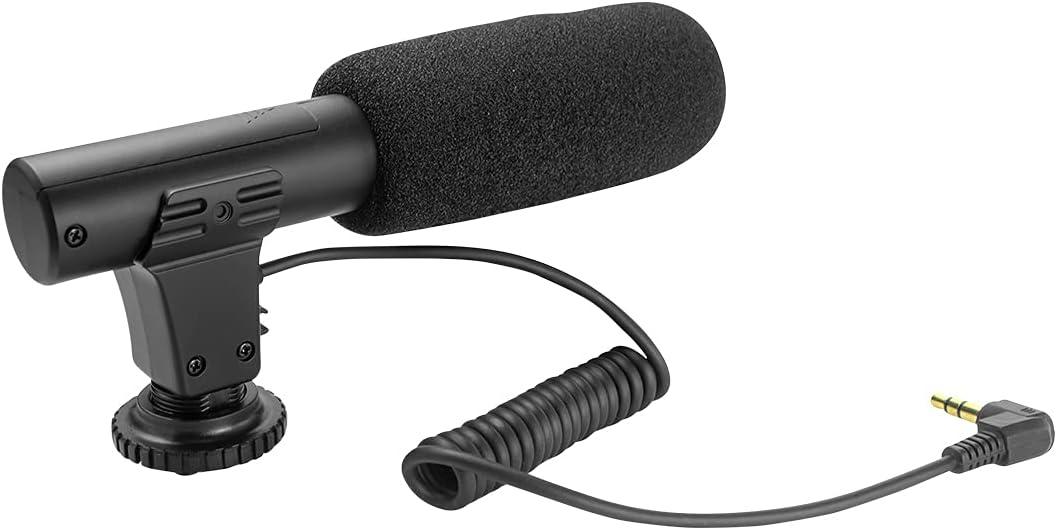 HamiltonBuhl External Microphone for Camcorders and SLR Cameras