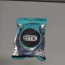 EMK 90 Degree Subwoofer Cable RCA Cable Male to Male Digital Coaxial Audio Cable for Subwoofer, TV, Sound Bars, Amplifier,Speaker(10FT/3M)