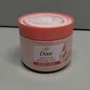 Dove White Peach & Crushed Rice Body Scrub Exfoliates and Deeply Nourishes for Smooth, Radiant Skin 15 oz
