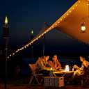 8 x 16oz Torch Replacement Canisters, Bamboo Lantern Refillable Torches, Decorative Torch Canister Replacement for Yard, Patio, Deck, Garden, Party, Landscap (16OZ-6PCS)