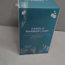 Candle Warmer Lamp with Timer Dimmable, New Adjustable Height Black Metal Wrought Iron Wax Melt Warmer Lamps for Scented Jar Candles, Gifts for Women Mom, Home Decor Table Lights