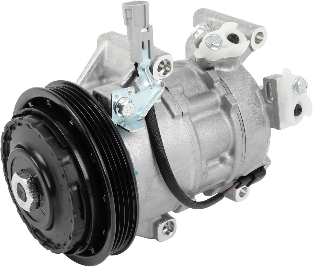 ECCPP A/C Compressor with Clutch 2012-2018 Fit for Toyota Yaris 1.5L AC Compressor Strong Cooling