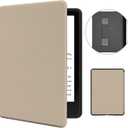 MOROCK Slim Case for 6" Kindle Paperwhite 10th Generation 2018 Release(Model No. PQ94WIF), Premium Lightweight PU Leather Cover with Hand Strap, Auto Wake/Sleep Case for Amazon E-Reader, Oat Coffee