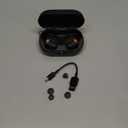 Skullcandy Push ANC Active Wireless Earbuds, Bluetooth Headphones, Noise Cancelling, 58 Hours Battery, Secure-Fit Over-Ear Hanger, Sweat and Waterproof, Microphone for iPhone Android - Black/Orange