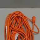 Amazon Basics 50 foot 3-Prong Vinyl Indoor/Outdoor Extension Cord - 13 Amps, 1625 Watts, 125 VAC, Orange