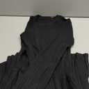 Mock Neck Sweater Dresses Women Long Sleeve Ribbed Knit Bodycon A Line Mini Dress Pullover Fall Lightweight Outfits (Medium)