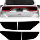 NDRUSH Blackout Taillight Vinyl Tint Film Precut Overlay Tail Light Wrap Cover Compatible with Dodge Durango 2014-2021