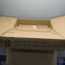 Tatub 20" End Table with Charging Station, Industrial Square Side Table with USB Ports & Outlets, Versatile 2-Tier Small Nightstand for Bedroom Living Room, Black Pack of 2