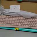 Logitech K270 Wireless Keyboard for Windows, 2.4 GHz Wireless, Full-Size, Number Pad, 8 Multimedia Keys, 2-Year Battery Life, Compatible with PC, Laptop - Rose (1 Pack)