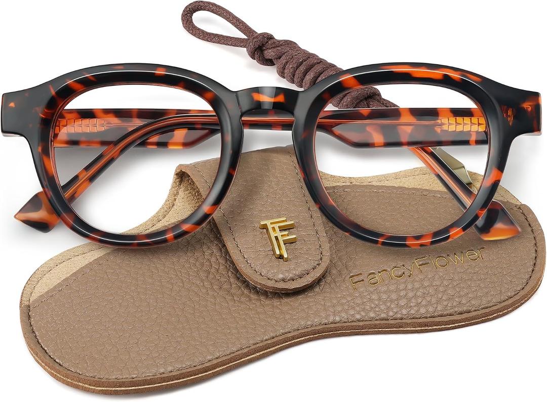 Round Reading Glasses for Women - Tortoise Reader - Vienna Readers