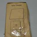 QIBOX Solar Charger Compatible with Ring Video Doorbell 4/3/3 Plus/Battery Doorbell Plus, Waterproof Continuously Solar Panel, Adjustable Panel