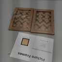 TOFOREVO Picture Frames 4x6 Set of 2 Rustic Wood Grain Photo Frame for Gallery Wall Mounting or Tabletop Display
