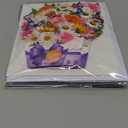 APOTODITO Mini Birthday Cards, Birthday Gift Card with Music and Light, Flower Bouquet 3D Card with Butterflies for Mom, Women, Wife (Butterfly & Daisy) Pack of 2