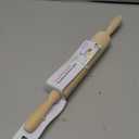 Jacent Genuine Hardwood Rolling Pin 7.5in, 1 EA