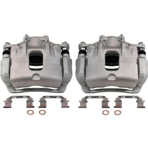 TRQ Front Brake Caliper Set Compatible with 2012-2017 Hyundai Azera