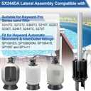 Upgrade SX244DA Lateral Assembly for Hayward s244t Sand Filter Tank, Center Pipe Threaded Lateral Compatible with Hayward S244T, S244TC, S270T, S270T2 Sand Filter Replacement Parts