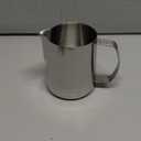 Barista Hustle Milk Pitcher  400ml Polished Stainless Steel, Precision Spout & Handle Alignment, Internal Measurement Markings, Premium 304 Stainless Steel Milk Steaming Pitcher for Latte Art