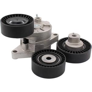NewYall Pack of 3 Drive Belt Tensioner Idler Pulley Kit for BMW 323i 325Ci 325i 325is 325xi 328i 328is 330Ci 330i 330xi 525i 528i 530i M3 X3 X5 3.0 Z3 Z4