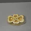 YXQ Stanley Cup Ice Mold Heart Shaped Fun Silicone Molds with Lid & Bin 20 30 40 OZ Ice Cube Tray for freezer Accessories (Yellow)