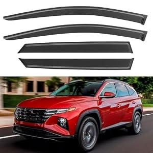 Window Visors Rain Guards for 2022 2023 2024 2025 2026 Hyundai Tucson