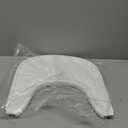 Baby High Chair Tray Compatible with Stokke Tripp Trapp Chair (V2 and Beyond) with Smooth Surface and Strong Suction Power Made of Food-Safe Plastic (BPA BPS BPF Lead Phthalate Free) - White