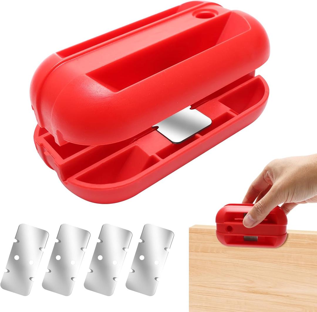 Zhaoyao Edge Banding Trimmer Tool with 4 Tungsten Carbide Blades Efficient Edge Banding Machine Can Trim Both Sides And Preventing Scratches