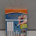Fillable Touch Up Paint Pen, Refillable Paint Brush Pens, Touch up Paint pens for Walls - Wood Floors, Windows, Furniture, Kitchen Cabinet, Suitable for Any Repair(3 Pack)