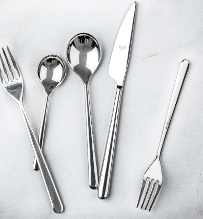 5-Piece Flatware Set in Mirror