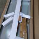 DreamLine Infinity-Z 44-48 in. W x 72 in. H Semi-Frameless Sliding Shower Door, Frosted Glass in Brushed Nickel