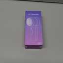 Fabric Shaver, Lint Remover Rechargeable, Electric Portable Sweater Defuzzer with 3 Speeds, 6 Leaf Blades, Digital LED Display to Remove Pilling for Clothes, Furniture, Sweater, Couch, Blanket (White)