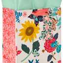 Hallmark 9" Medium Gift Bag with Tissue Paper (Bright Flowers) for Valentine's Day, Easter, Birthdays, Bridal Showers, Weddings, Baby Showers, Mother's Day