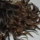 MISSQUEEN Black Mixed Brown Wigs Short Wavy Curly Wig with Bangs Shoulder Length Synthetic Hair Wigs Heat Resistant Fiber Wig for Daily Party (Black Mixed Brown)