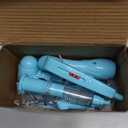 Phobby Kids Doctor Kit, 8 Pieces Toddlers Doctor Playset with Medical Storage Bag & Real Stethoscope, Pretend Play Doctor Toys Birthday Gift for Boys Girls Aged 3 4 5 6 (Blue)