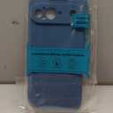 JUNAUTTB for Google Pixel 9 Case Liquid Silicone,Soft TPU Protective Case,for Google Pixel 9 Shockproof Protective Case Full Body Protective, Slim Fit Durable 6.3inch Blue JUS21-33