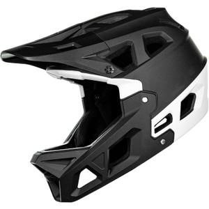 ILM Adult Mountain Bike Helmet Men & Women Full Face Lightweight BMX MTB Helmet ASTM CPSC CE Certified Cycling Helmet Model ZL-B068 (Red, Medium) 