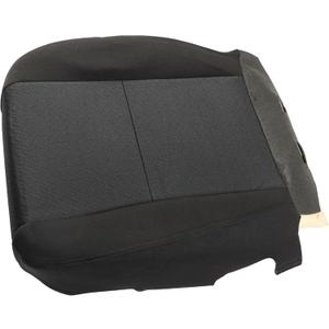 GENRICS Front Driver Side Bottom Cloth Seat Cover and Foam Cushion Replacement for 2007-2014 Silverado 1500