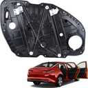 Front Right Passenger Side Power Window Regulator with Panel w/o Motor Compatible for 2016-2021 KIA Optima 82481-D4000