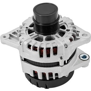 Alternator Replacement for Hyundai Accent L4 1.6L 2018-2019 Replacement for Kia Soul Rio Seltos L4 1.6L 2017-2021 130A 12V CW 6-Groove Clutch Pulley, 373002B970 2626125