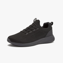 Avia Anchor SR Mesh Slip On Black Non Slip Shoes for Men, Water Resistant Mens Work Shoes & Restaurant or Food Service Sneakers - Med or Wide Comfortable Slip Resistant Work Shoes Men, Safety Footwear Size 12 Black