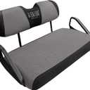 10L0L Golf Cart Seat Covers fit for Golf Cart EZGO TXT RXV & Club Car DS Full Set for Front Seat