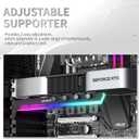 upHere 5V 3PIN Addressable RGB Graphics Card GPU Brace Support Video Card Sag Holder,Built-in 5V ARGB Strip,Adjustable Length and Height Support,G276ARGB